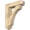 Ekena Millwork Legacy Arts and Crafts Rough Sawn Bracket w/ Offset Brace, Douglas Fir, 6"W x 22"D x 26"H BKT0604X22X26LEC03RDF - alternate 1